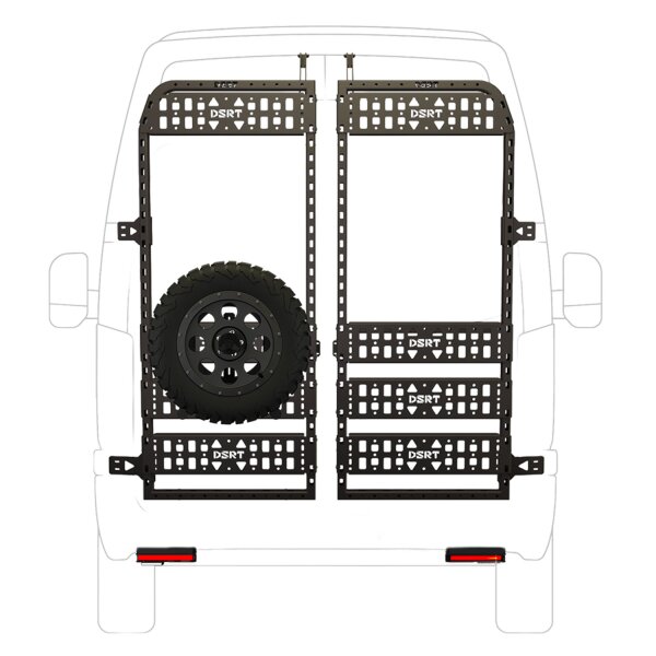 DSRT Reserveradhalter bis 18″ Räder