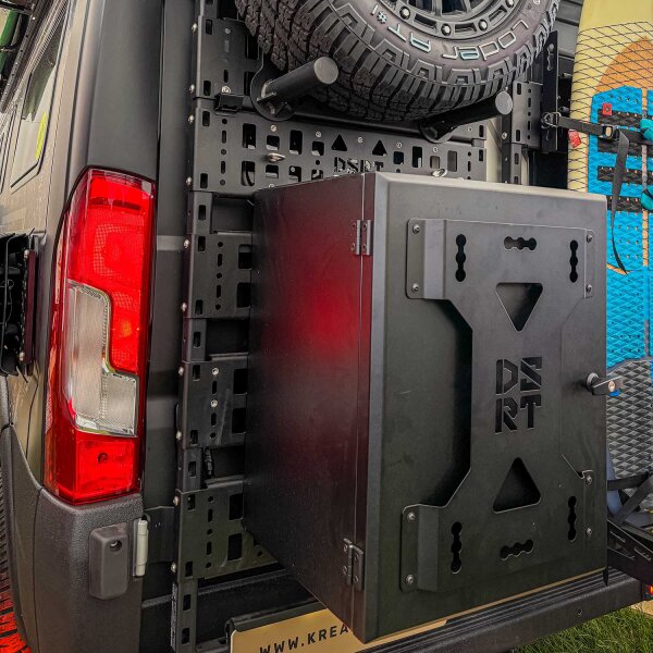 DSRT BOX S – Staubox für Camper & Heckträger